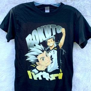 Haikyuu!! - Kotaro Bokuto T-Shirt Black Size S